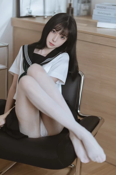 许岚LAN – NO.019 白丝JK